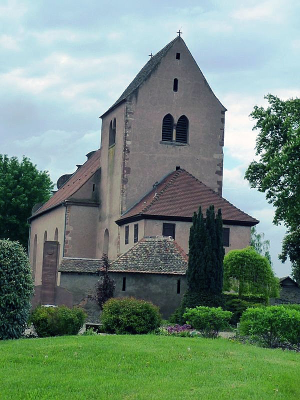L'église Saint Ludan - Hipsheim