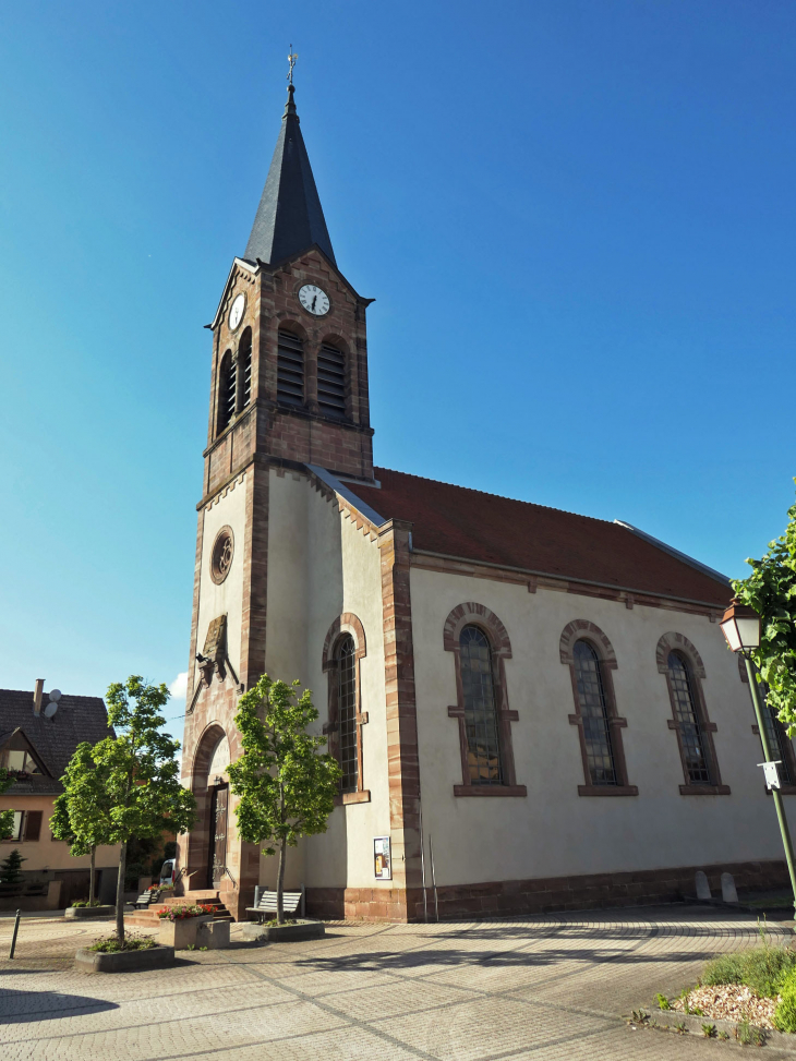 L'église protestante - Monswiller