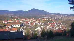 Vue générale du village de Neubois