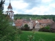 Vue du village avec église