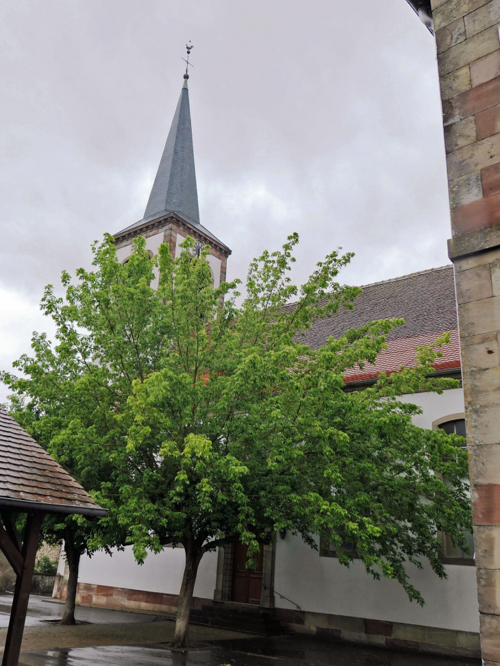 L'église protestante - Wolfskirchen