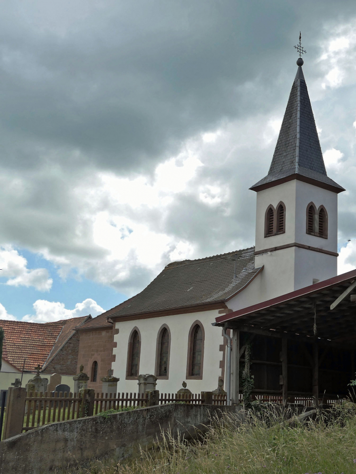 L'église luthérienne - Zœbersdorf