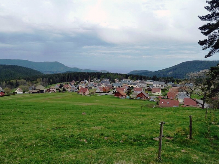 Village le plus élevé d'Alsace ( 800 mètres ) - Aubure
