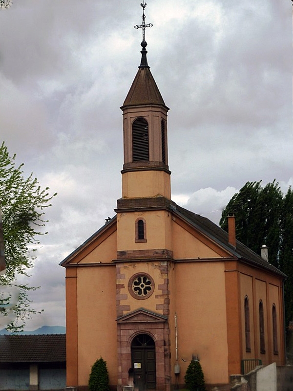 Le temple protestant - Bischwihr