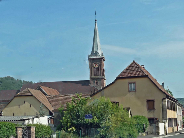 Vue sur l'église - Bitschwiller-lès-Thann