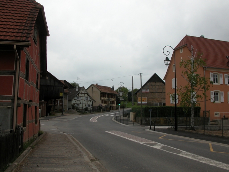 Rue d'Obermorschwiller - Emlingen