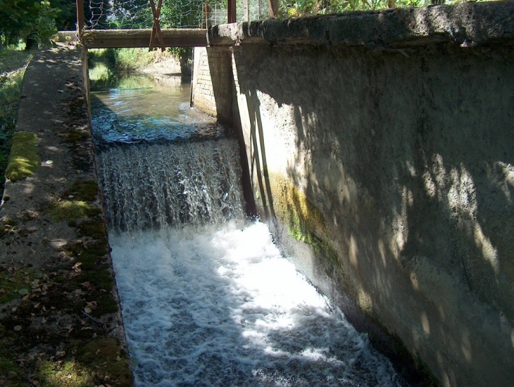 La chute d'eau au moulin - Friesen