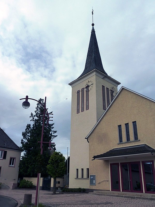 Le temple protestant - Kunheim