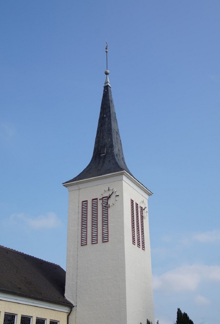Temple Luthérien et église - Kunheim