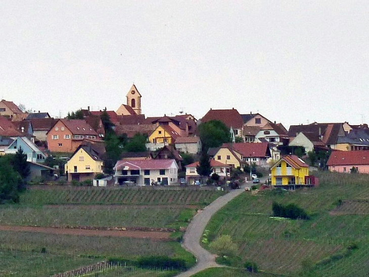 Vue sur le village - Vœgtlinshoffen