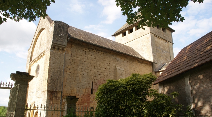 Saint-Etienne ( église Romane )  - Alles-sur-Dordogne