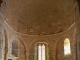 Photo suivante de Archignac Eglise Saint-Etienne : le choeur en cul-de-four est orné de colonnettes et d'arcatures aveugles.