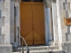 Le portail de l'église Saint Martial.