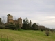 Vue sur le château de Baneuil.