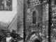 L'église d'inspiration romane, vers 1910 (carte postale ancienne).