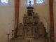 L'autel de l'église Saint-Martin.