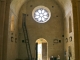 Photo suivante de Biron La nef vers le portail, église Notre Dame Sous Biron.
