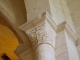 Photo suivante de Biron Eglise Notre Dame sous Biron : chapiteau sculpté.