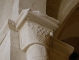 Photo suivante de Biron Eglise Notre Dame sous Biron : chapiteau sculpté.