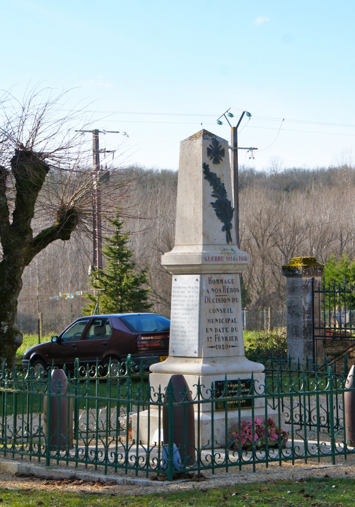 Le Monument aux Morts - Brouchaud