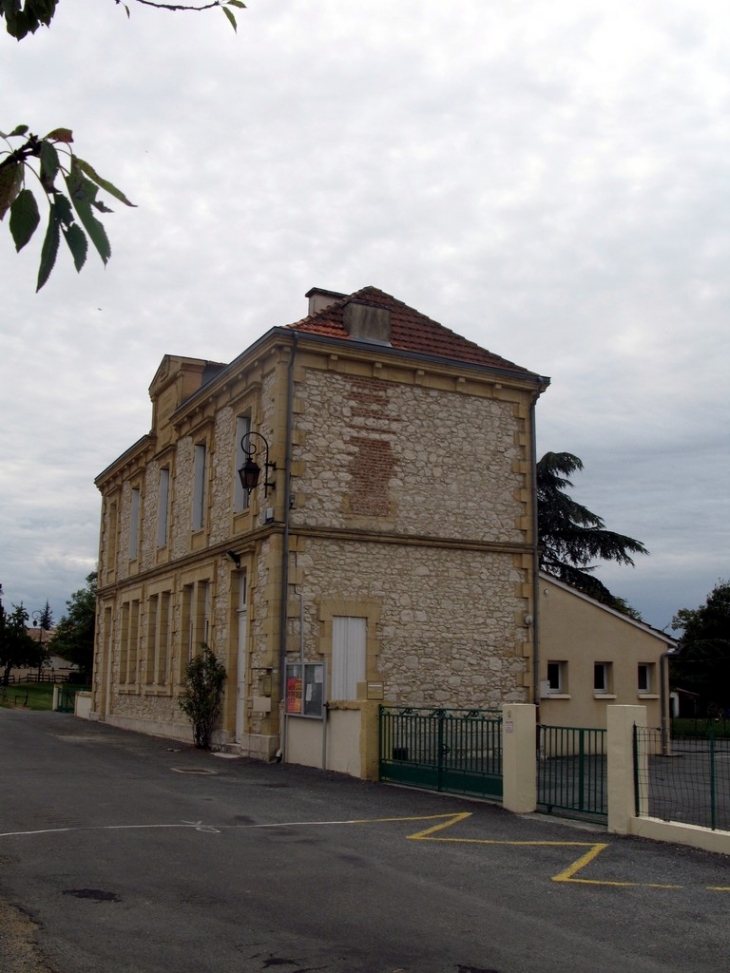 Ecole communale-Façade nord - Flaugeac