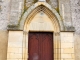 Le Portail de l'église du Monteil.