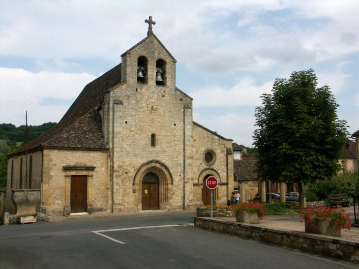 L'église - Lanquais