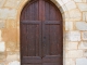 Le portail de l'église de Saint Lazare.