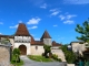 Le château fort de Lusignac. Il a été édifié au XIIIe sièclme puis reconstruit au XVe siècle.