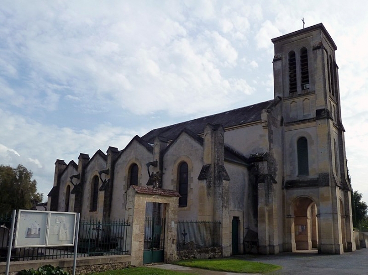 L'église Saint Cybard - Mouleydier