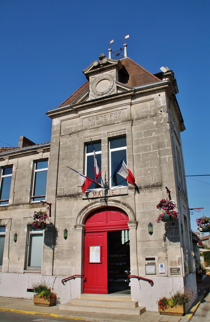 La Mairie - Port-Sainte-Foy-et-Ponchapt