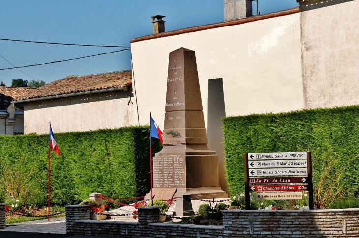 Monument aux Morts - Port-Sainte-Foy-et-Ponchapt