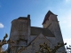 Le clocher mur de l'église Saint-Maurice.