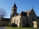L'église de font gothique XIV/XVème, retouchée au XIXème.