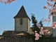 Le clocher de l'église Saint Etienne.