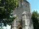 Mur clocher de l'église Saint Jean-Baptiste de Mortemart.