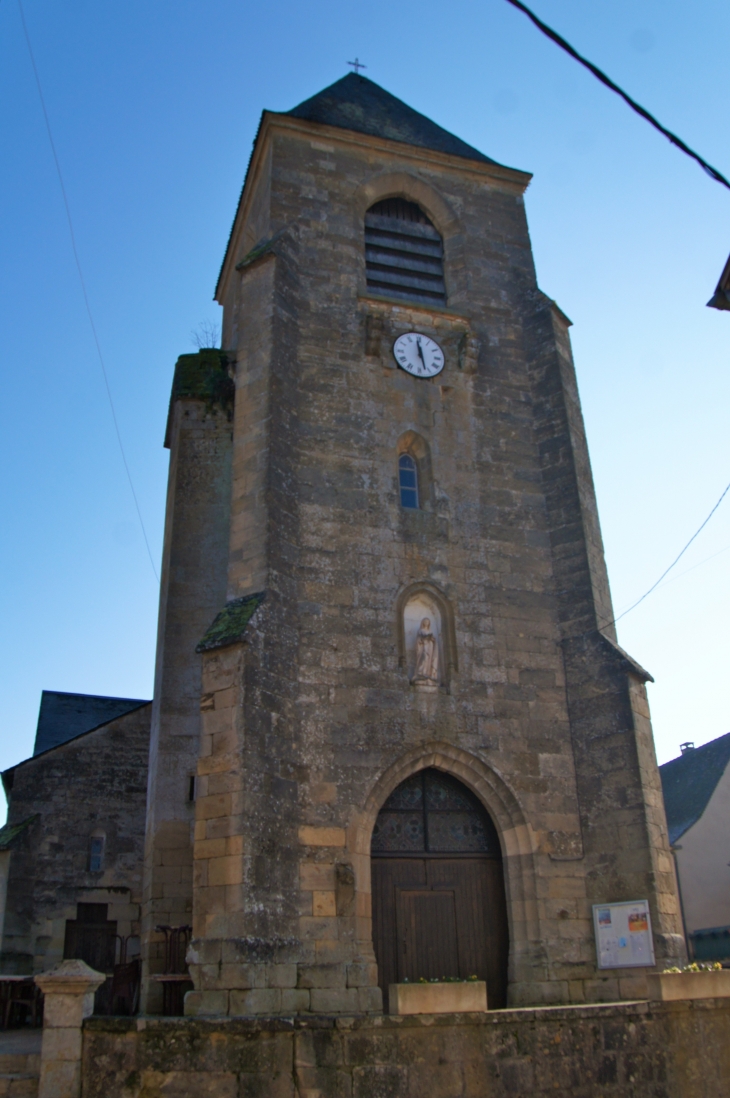 L'Eglise Saint Julien. - Saint-Julien-de-Lampon