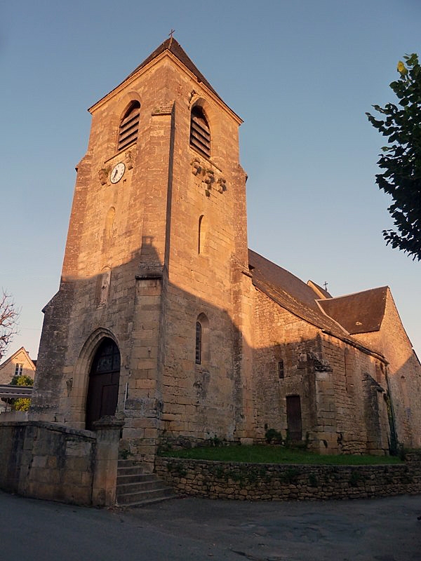 L'église - Saint-Julien-de-Lampon