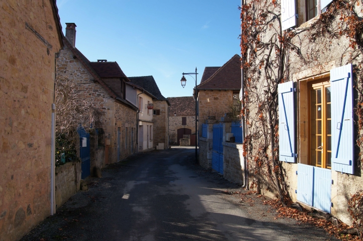 Une rue du village. - Saint-Médard-d'Excideuil