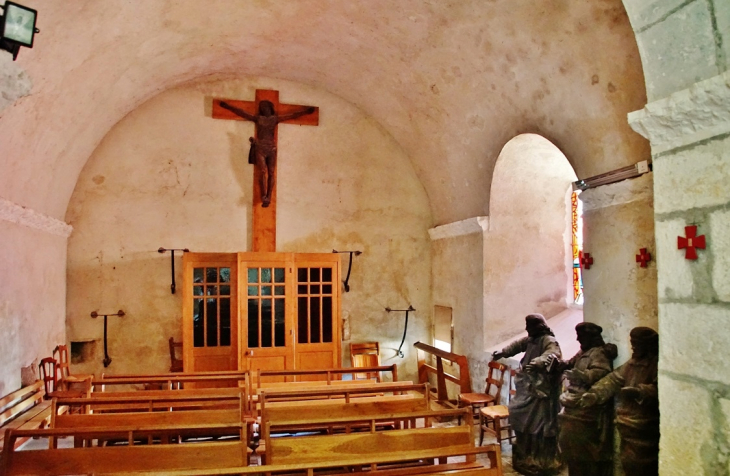 (église saint-Etienne - Saint-Saud-Lacoussière