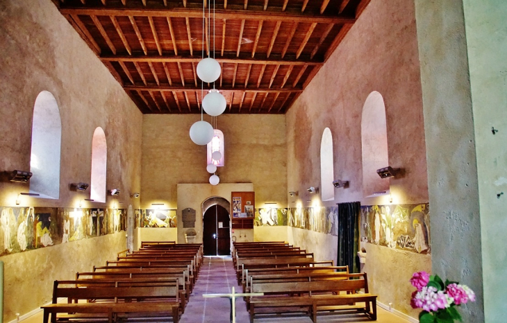 (église saint-Etienne - Saint-Saud-Lacoussière