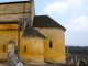 Le chevet de l'église Sainte-Croix.