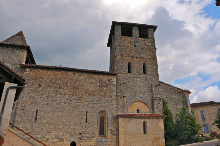La façade Sud de l'église Saint Pierre ès Liens - Siorac-de-Ribérac