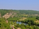 Depuis les jardins suspendus de Marqueyssac. La rivière Dordogne.