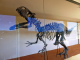 les jardins suspendus de Marqueyssac : le squelette de dinosaure