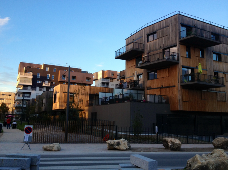 Exemple d'architecture du quartier Ginko. - Bordeaux