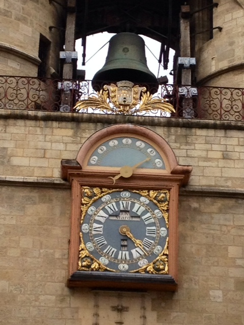 La Grosse Cloche et son horloge. - Bordeaux