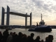 Photo suivante de Bordeaux Le défilé nautique lors de l'inauguration du pont levant.