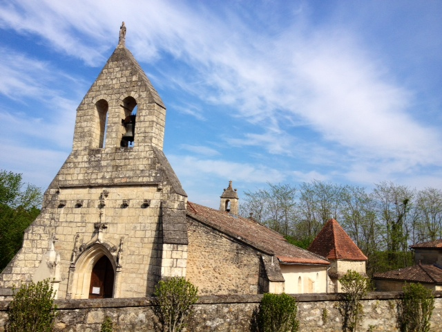 L'église gothique Saint Seurin. - Escoussans