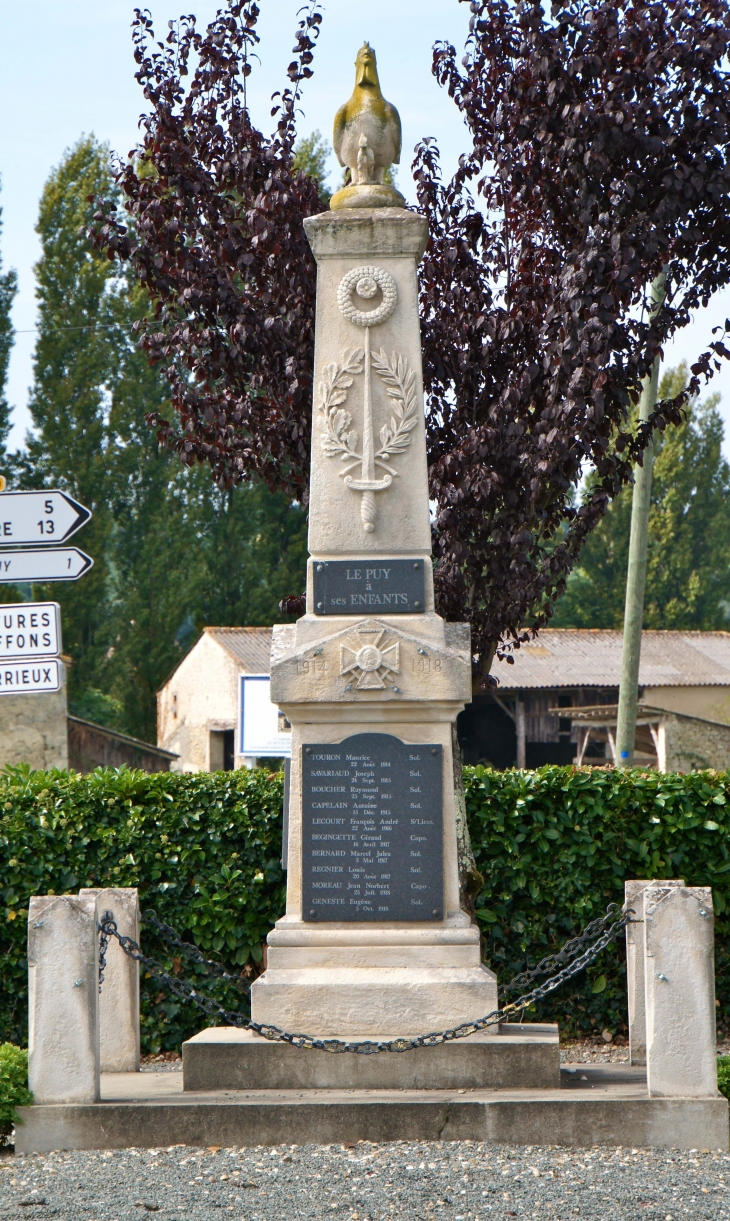 Le Monument aux Morts - Le Puy